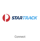 Star Track logo. Button that reads, Connect