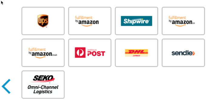 Selection of Carriers for Australian accounts